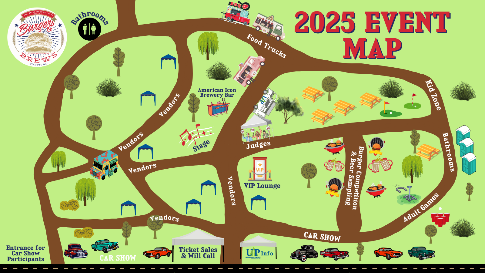 2025 Event Map